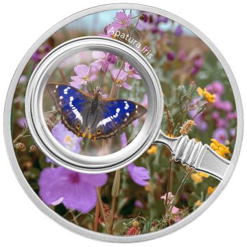 2024 17.48g Cameroon Silver Apatura Iris PP