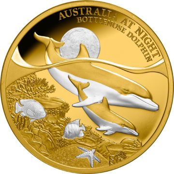2025 1 oz Niue Gold Bottlenose Dolphin PP