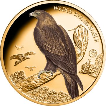 2025 1 oz Niue Gold Wedge-Tailed Eagle PP