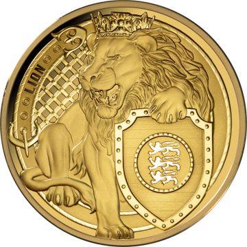 2025 1 oz Niue Gold The Lion PP