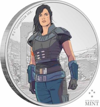 2021 1 oz Niue Silver Niue Silver The Mandalorian - Cara Dune PP