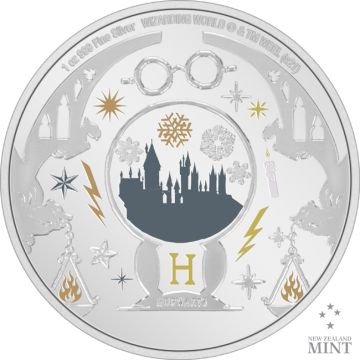 2021 1 oz Niue Silver Niue Silver Harry Potter Christmas Greetings PP