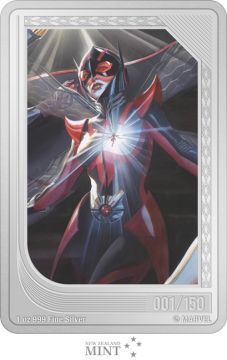 2023 1 oz Niue Silver Niue Silver Marvel Mint Trading - The Wasp PP