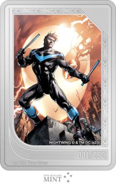 2023 1 oz Niue Silver Niue Silver DC Mint Trading - Nightwing PP