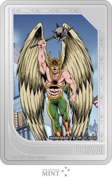 2023 1 oz Niue Silver Niue Silver DC Mint Trading - Hawkman PP
