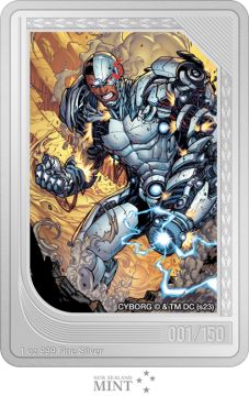 2023 1 oz Niue Silver Niue Silver DC Mint Trading - Cyborg PP