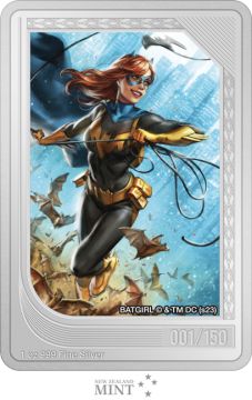2023 1 oz Niue Silver Niue Silver DC Mint Trading - Batgirl PP