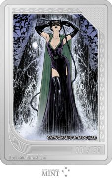 2023 1 oz Niue Silver Silver DC Mint Trading - Catwoman PP