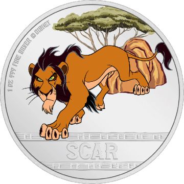 2024 1 oz Niue Silver 2024 1 oz Niue Silver Scar PP PP