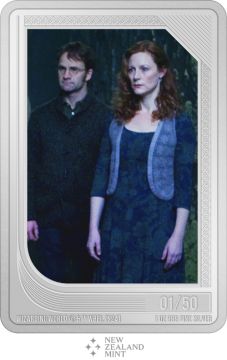 2024 1 oz Niue Silver Niue Silver Harry Potter Mint Trading - James Potter & Lily Potter PP