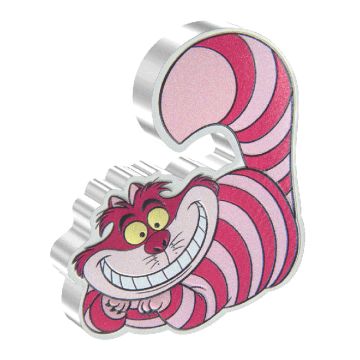 2025 2 oz Niue Silver Alice in Wonderland - Cheshire Cat PP