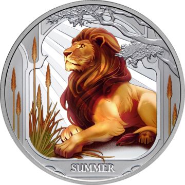 2025 1 oz Niue Silver 2025 1 oz Niue Silver The Lion PP PP