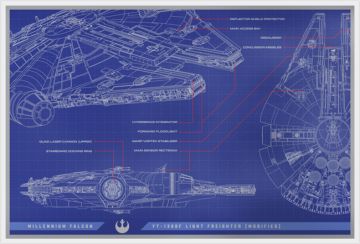 2025 1 oz Niue Silver Millennium Falcon UN