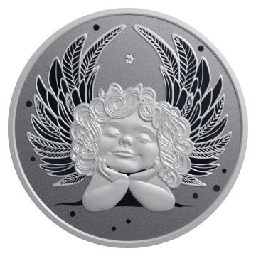 2025 1 oz Niue Silver 2025 1 oz Niue Silver Little Angel PL PL
