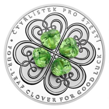 2025 1 oz Niue Silver Four-Leaf Clover PP