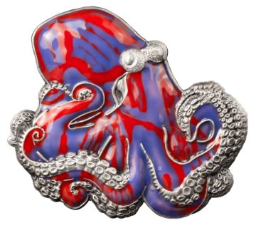 2024 93.22g Barbados Silver 2024 3oz Barbados Silver Octopus TO TO