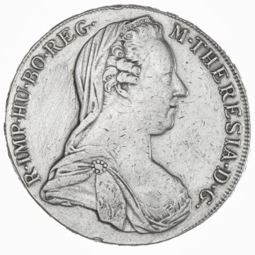 posthumer Taler 1780 I.C.-F.A. Wien