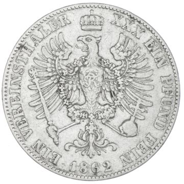 Vereinstaler 1862 A (=Berlin)