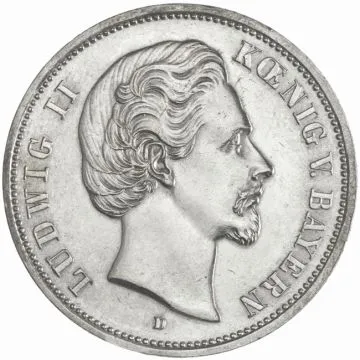 5 Mark 1875 D