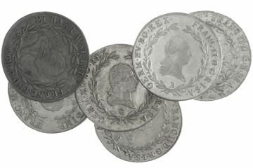 Silver Lot (6) 20 Kreuzer SS, tlw. Iustiert