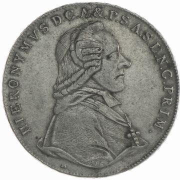 Silver Taler SS/VZ, small kr.