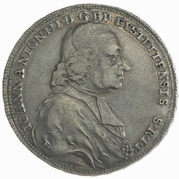 Silver 1/2 Taler Eichstätt SS+