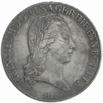 1796 Silver Crown Taler SS+, small crack, nice patina