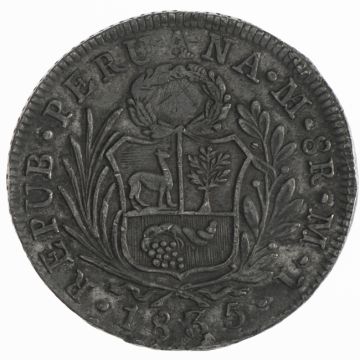 1835 Silver 8 Reales 1835
