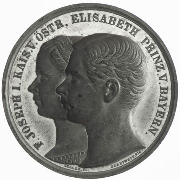 1854 Tin SN Medal on the sale VZ+, f. BFR, min. berieben