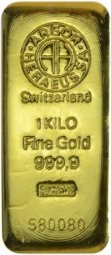 1000g Switzerland Gold Argor-Heraeus customary in banking