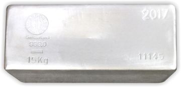 15000g Switzerland Silver Argor-Heraeus customary in banking