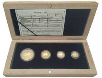 2013 43.68g Canada Gold 2013 43.68g Canada Gold Maple Leaf Set